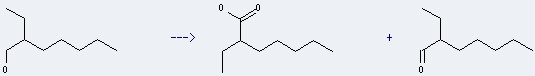 Heptanoic acid,2-ethyl- can be prepared by 2-ethyl-heptan-1-ol.